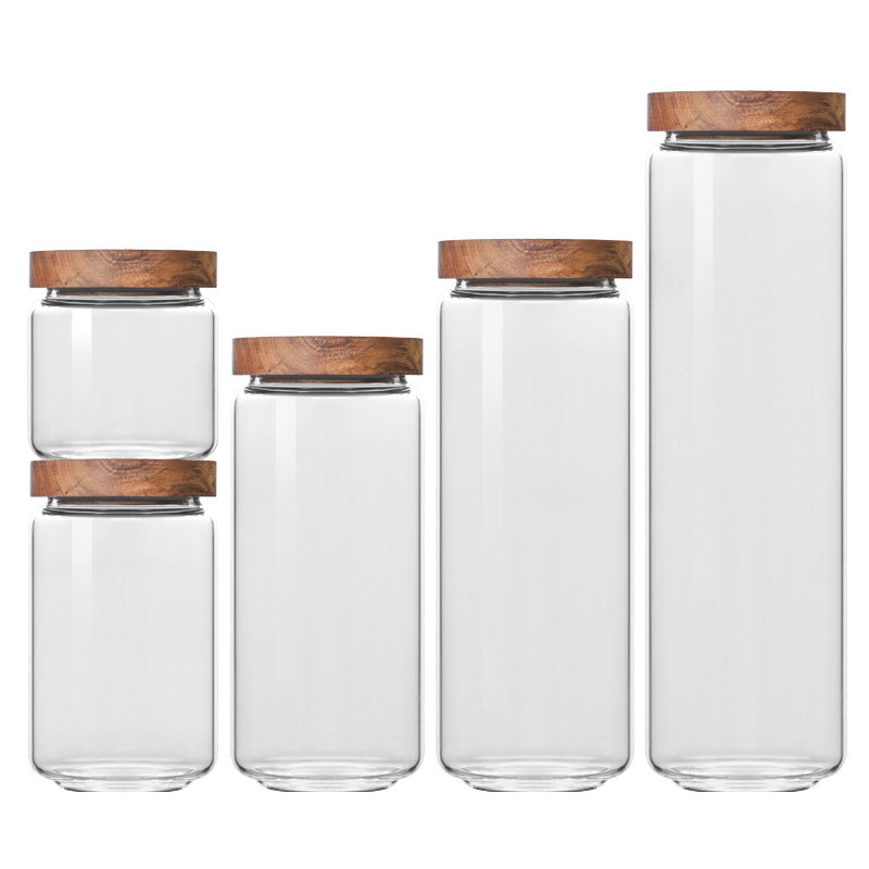 Otto Kitchen Glass Storage Bottles