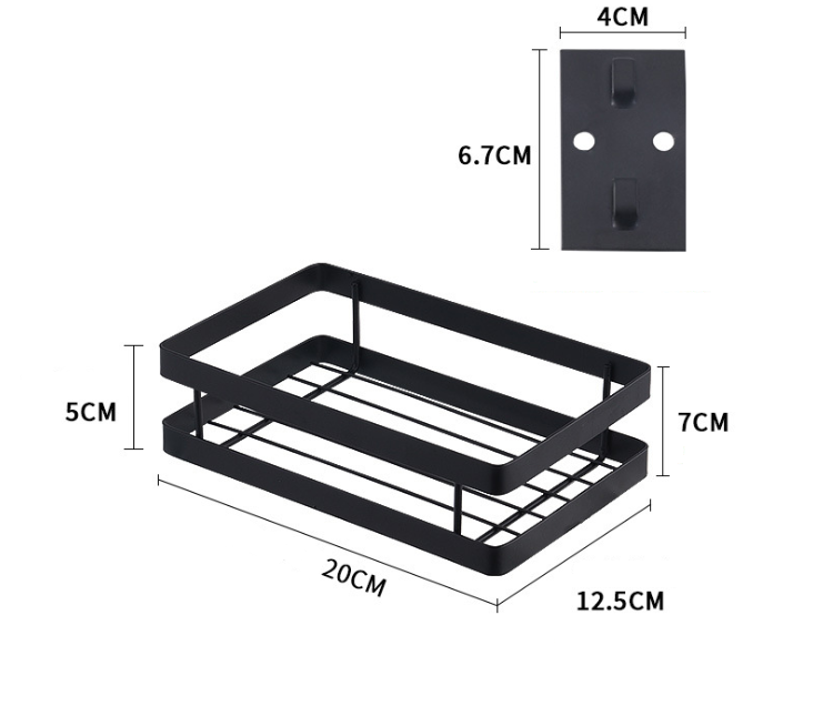 Otto Kitchen Shelf Wall Holder