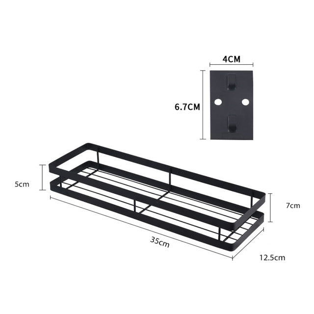 Otto Kitchen Shelf Wall Holder