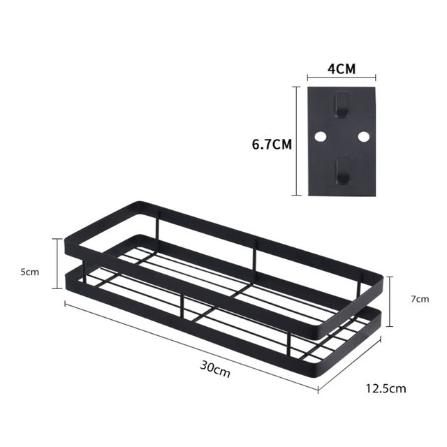 Otto Kitchen Shelf Wall Holder