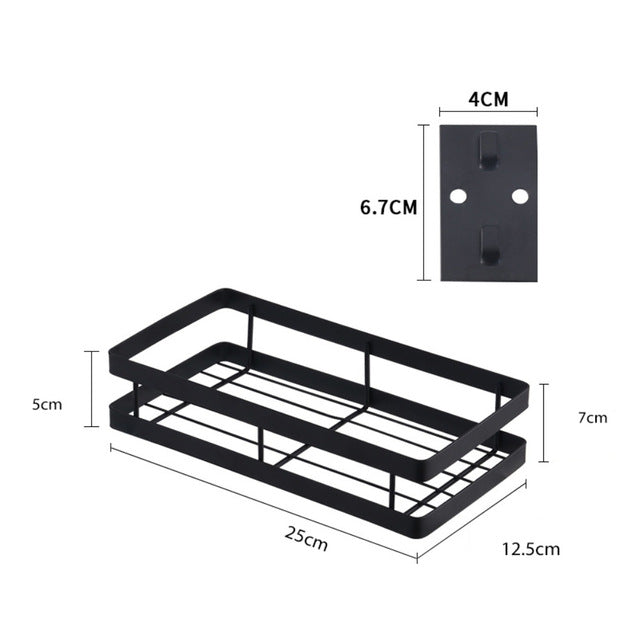 Otto Kitchen Shelf Wall Holder