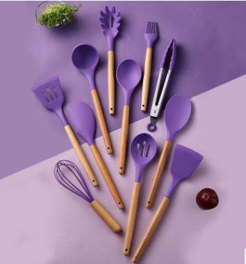 Otto Kitchen Silicone Cooking Utensils Set