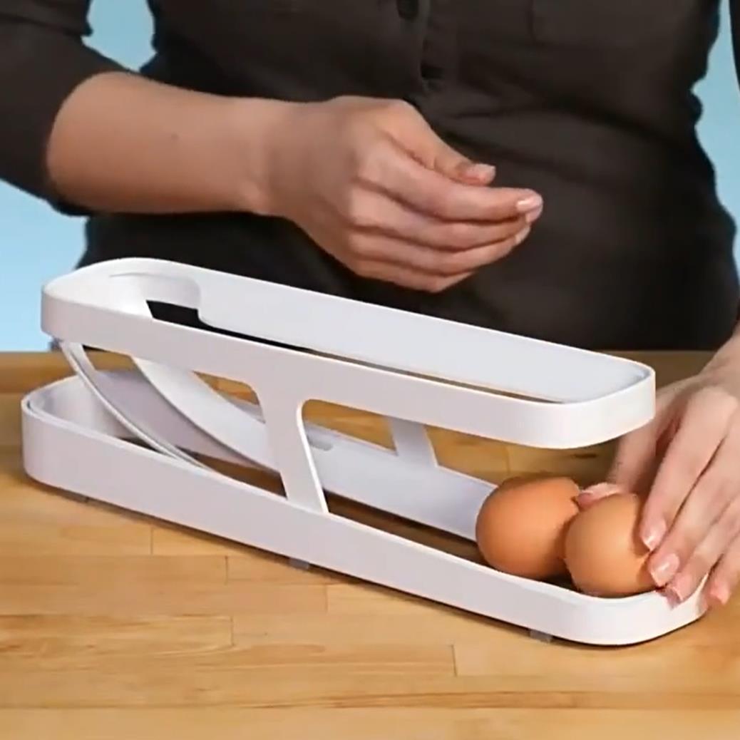 Otto Kitchen Auto Scroll Egg Rack Holder