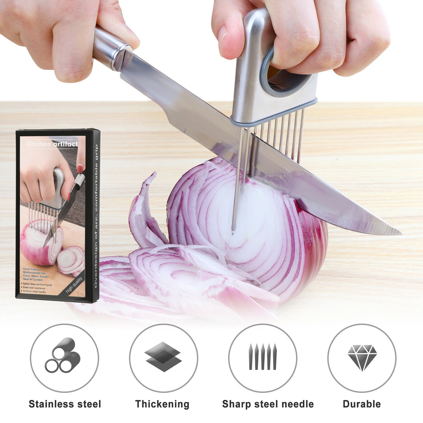 Otto Kitchen Onion Holder Slicer