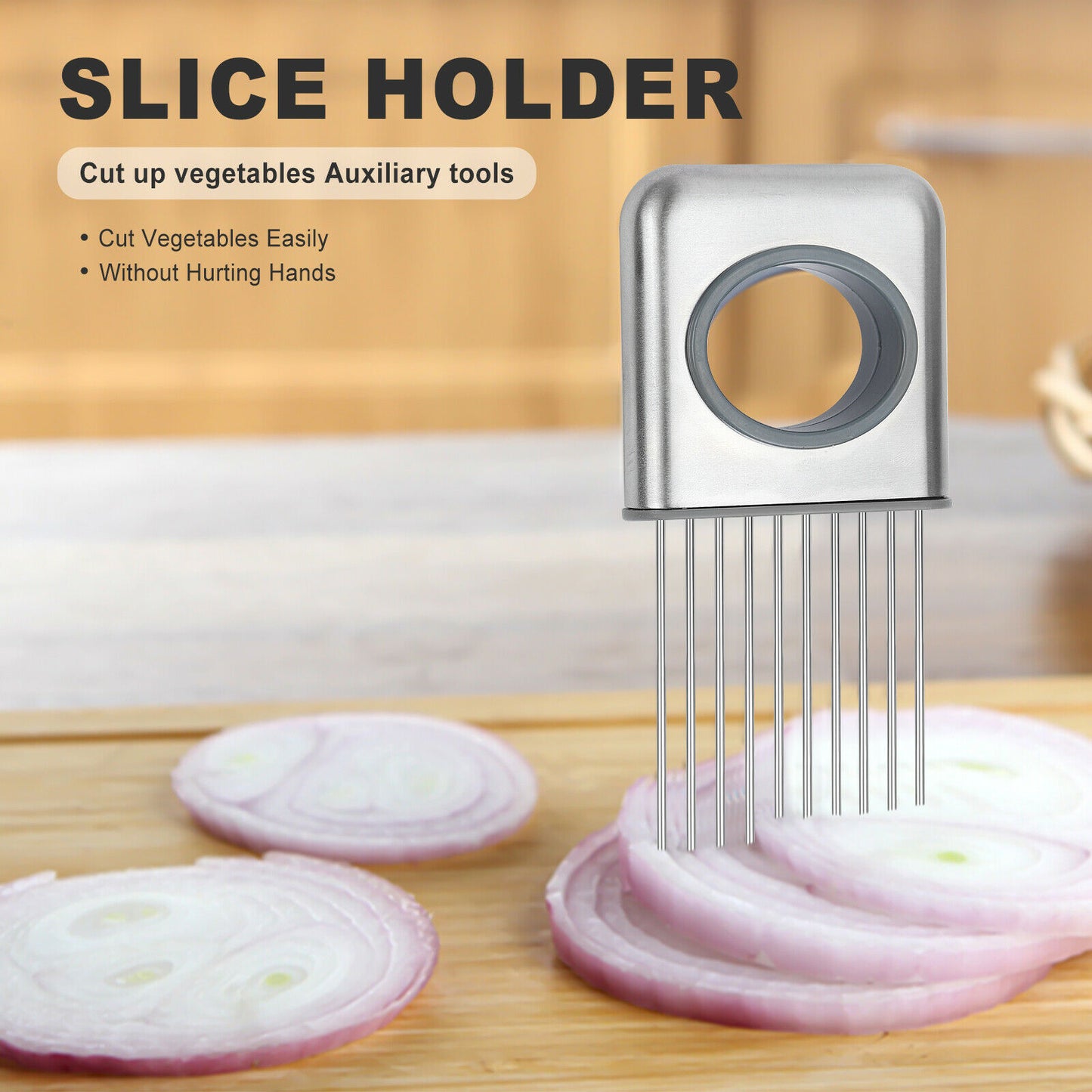 Otto Kitchen Onion Holder Slicer