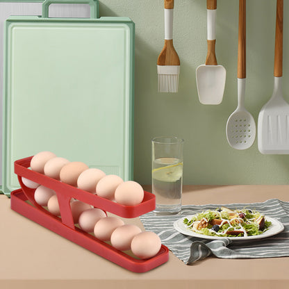 Otto Kitchen Auto Scroll Egg Rack Holder